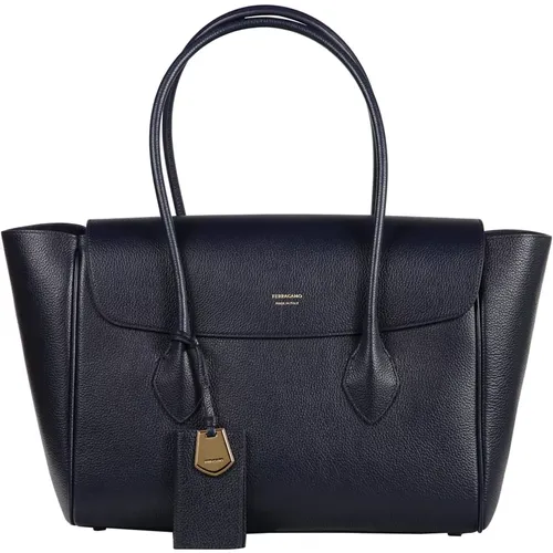 Classic Tote Bag for Everyday Use , female, Sizes: ONE SIZE - Salvatore Ferragamo - Modalova