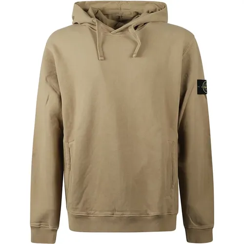 Lässiger Kapuzenpullover , Herren, Größe: L - Stone Island - Modalova