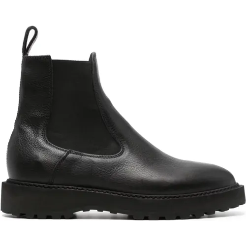 Alberone Leather Chelsea Boots , male, Sizes: 11 UK - Diemme - Modalova