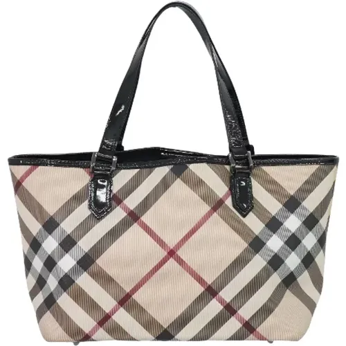 Pre-owned Canvas handbags , female, Sizes: ONE SIZE - Burberry Vintage - Modalova