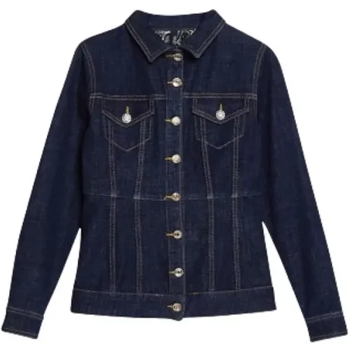 Denim Jacket with Unique Stitching Details , female, Sizes: XS, S, M - Liu Jo - Modalova