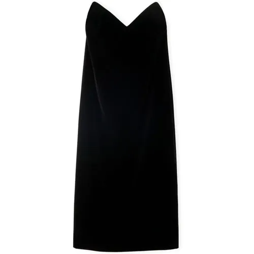 Bustier Velvet Dress , female, Sizes: S, XS - Loewe - Modalova