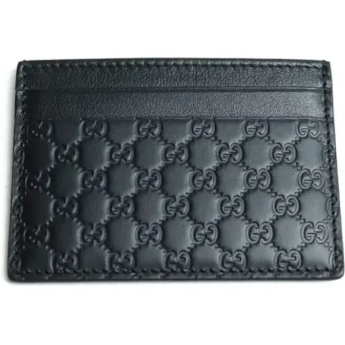 Pre-owned Leather wallets , female, Sizes: ONE SIZE - Gucci Vintage - Modalova