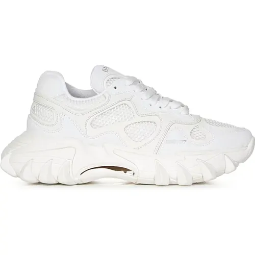 Weiße Sneakers mit Nieten Balmain - Balmain - Modalova