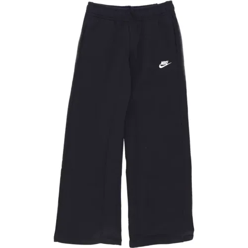 Casual Wide-leg Fleece Tracksuit Pants , female, Sizes: L - Nike - Modalova