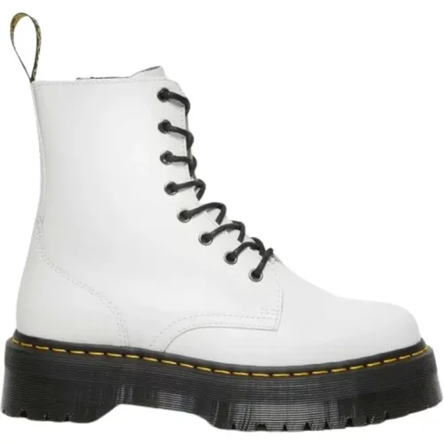 Polished Smooth Platform Boots , female, Sizes: 6 1/2 UK, 3 UK, 7 UK, 4 UK, 5 UK - Dr. Martens - Modalova