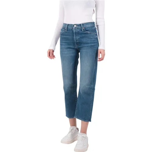 Modern Straight Jeans , female, Sizes: W26 - Mother - Modalova