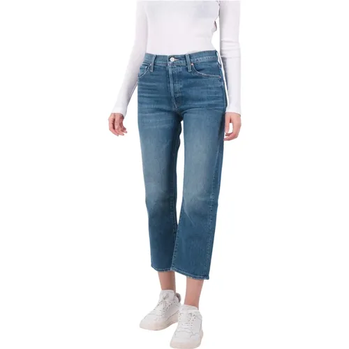 Moderne Gerades Jeans , Damen, Größe: W26 - Mother - Modalova