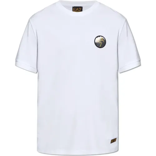 T-Shirt mit Logo Emporio Armani EA7 - Emporio Armani EA7 - Modalova