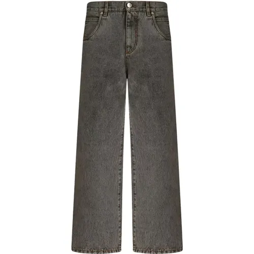 Grey Denim Jeans, Easy Fit, Made in Italy , male, Sizes: W31, W30, W32, W33 - ETRO - Modalova