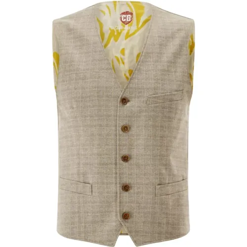 Suit Vests , Herren, Größe: XS - Club Of Gents - Modalova