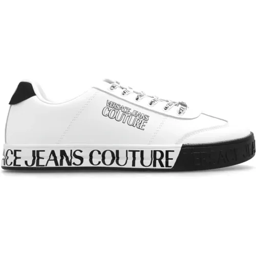 Sneakers mit Logo , Herren, Größe: 42 EU - Versace Jeans Couture - Modalova