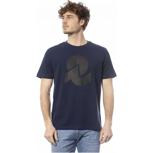 Logo Print Rundhals T-Shirt , Herren, Größe: XL - Invicta - Modalova