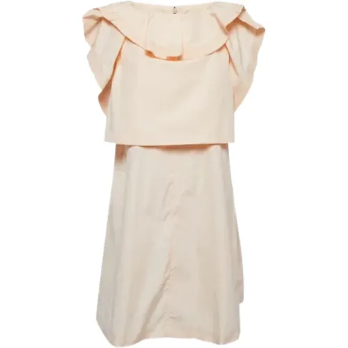 Pre-owned Cotton dresses , female, Sizes: M - Chloé Pre-owned - Modalova