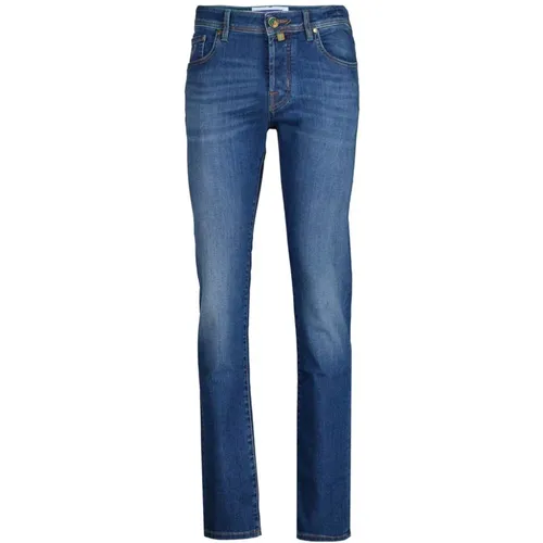 Moderne Slim-fit Jeans , Herren, Größe: W34 - Jacob Cohën - Modalova