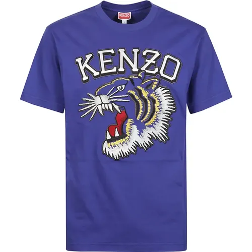 Tiger Varsity Classic T-Shirt , male, Sizes: S, M - Kenzo - Modalova