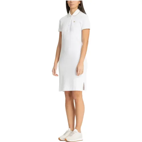 Einfaches Logo Midi Kleid - Emporio Armani EA7 - Modalova