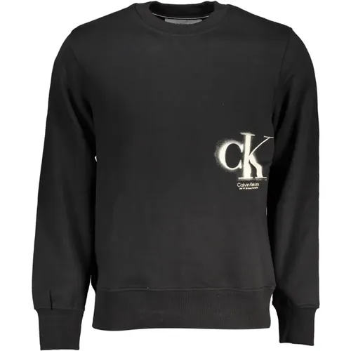 Herren Sweatshirt mit Logo-Print , Herren, Größe: 2XL - Calvin Klein - Modalova