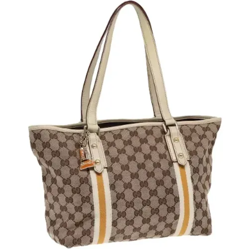 Pre-owned Canvas totes , female, Sizes: ONE SIZE - Gucci Vintage - Modalova