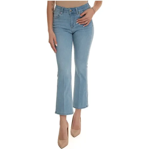 High-Waist Trompetenboden Jeans , Damen, Größe: W29 - Liu Jo - Modalova