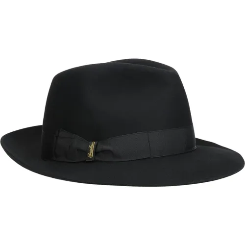 Zeitloser Mittelrand Hut , Damen, Größe: 57 CM - Borsalino - Modalova