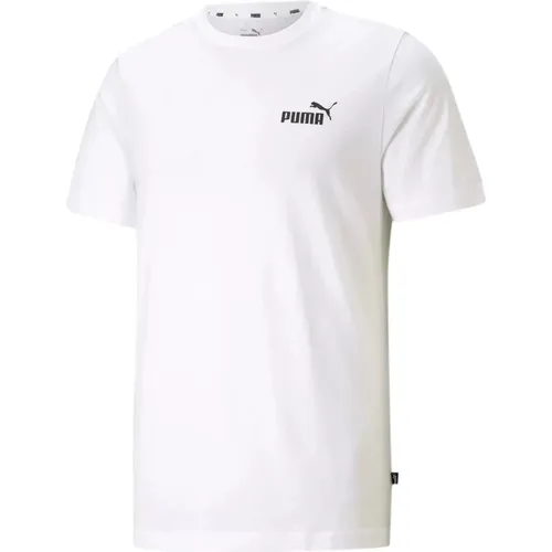 Weißes Small Logo Tee Puma - Puma - Modalova