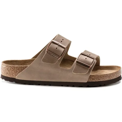 Arizona Soft Footbed Oiled Leather Sandals , male, Sizes: 11 UK, 1 UK, 9 UK, 12 UK, 8 UK, 7 UK, 10 UK - Birkenstock - Modalova