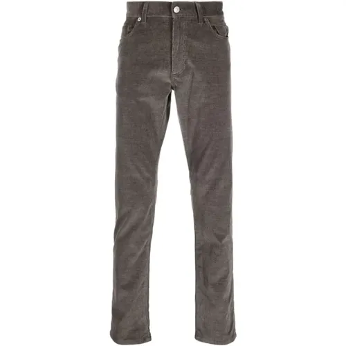 Corduroy Cotton/Cashmere Trousers , male, Sizes: W36 - Ermenegildo Zegna - Modalova