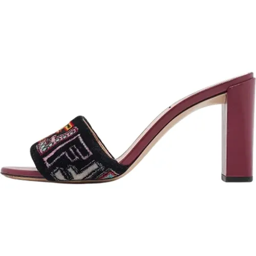 Pre-owned Leather sandals , female, Sizes: 5 UK - Fendi Vintage - Modalova