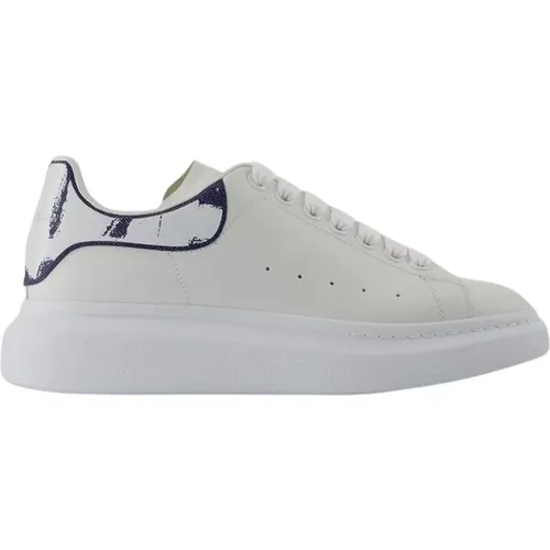 Weiße Leder Oversized Sneakers , Herren, Größe: 40 EU - alexander mcqueen - Modalova