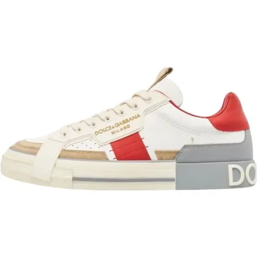 Pre-owned Leder sneakers - Dolce & Gabbana Pre-owned - Modalova