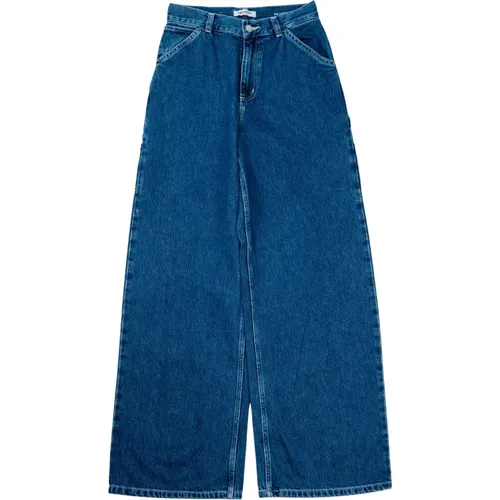 Cotton Marshfield Jeans , female, Sizes: W30, W27, W29, W26 - Carhartt WIP - Modalova