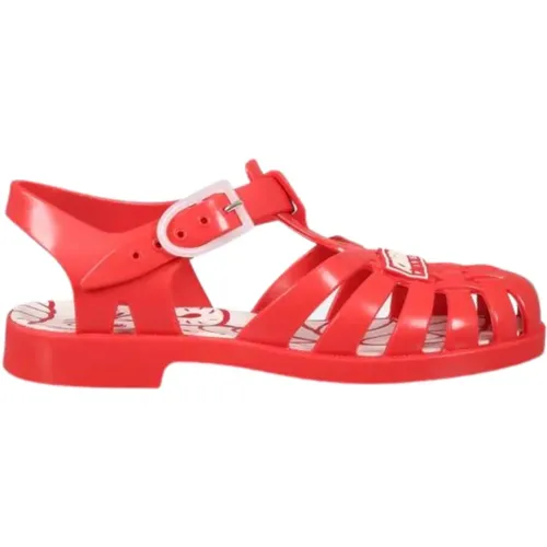 Elegante Rote Sandalen für Mädchen - Kenzo - Modalova