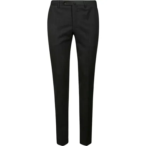 SuperSlim Flannel Trousers , male, Sizes: M, 2XL, 3XL, S - PT Torino - Modalova