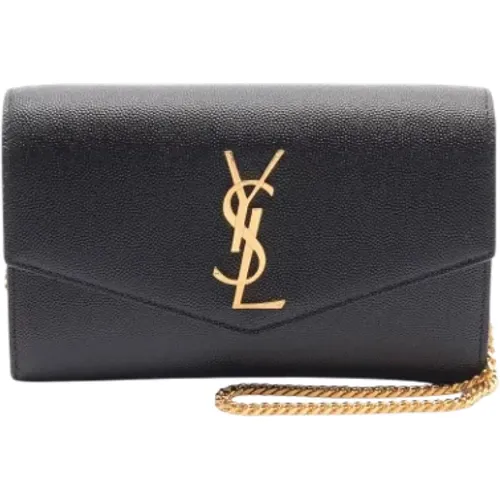 Pre-owned Leather handbags , female, Sizes: ONE SIZE - Yves Saint Laurent Vintage - Modalova