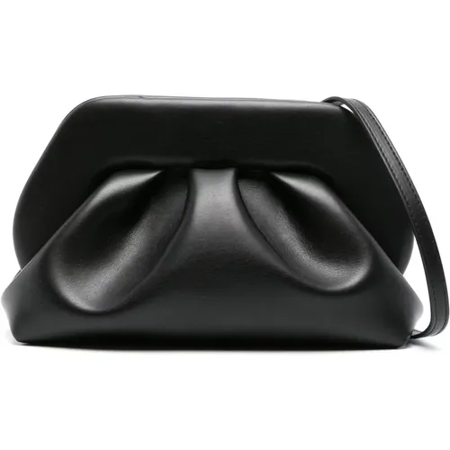 Faux-Leather Clutch Bag , female, Sizes: ONE SIZE - THEMOIRè - Modalova