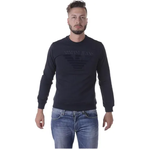 Kapuzenpullover , Herren, Größe: M - Armani Jeans - Modalova