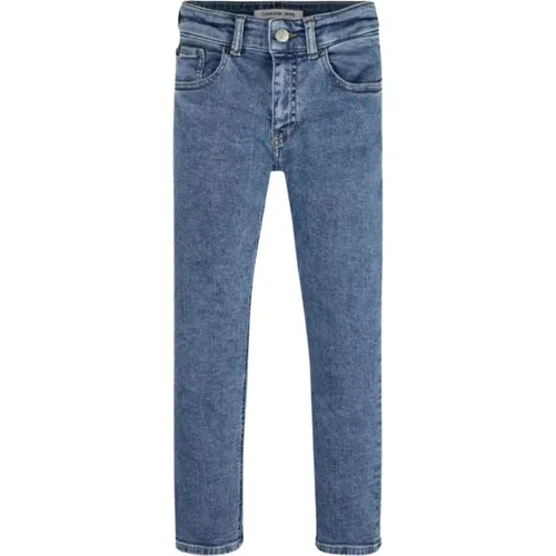 Stretch Denim Jeans mit Fünf Taschen - Calvin Klein Jeans - Modalova