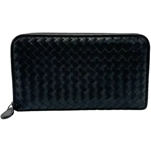 Pre-owned Leather wallets , female, Sizes: ONE SIZE - Bottega Veneta Vintage - Modalova