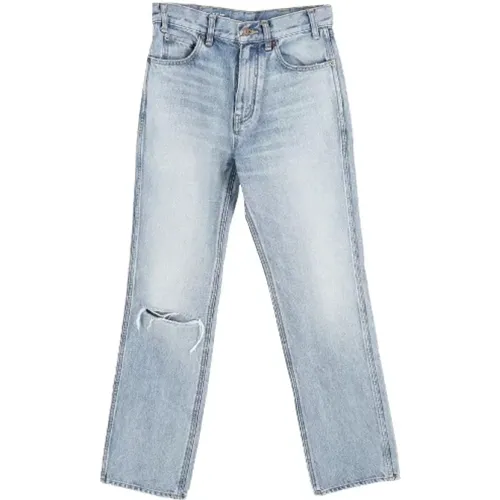 Pre-owned Cotton jeans , female, Sizes: S - Celine Vintage - Modalova