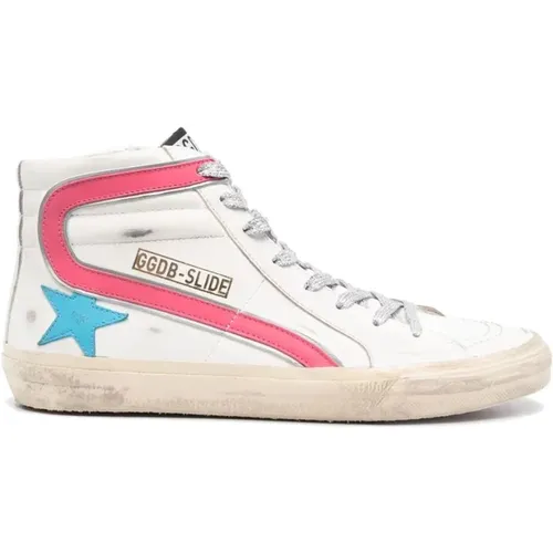 Casual Slide Sneakers , female, Sizes: 6 UK, 8 UK, 5 UK, 7 UK, 3 UK, 4 UK - Golden Goose - Modalova