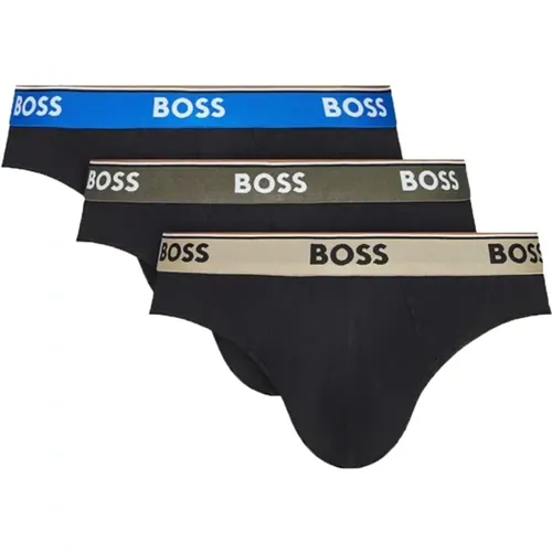 Multicolor Baumwollslip-Pack , Herren, Größe: L - Hugo Boss - Modalova