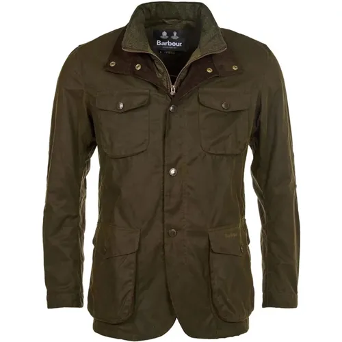 Grüne Outdoor-Abenteuerjacke , Herren, Größe: 2XL - Barbour - Modalova