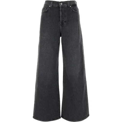 Schwarze Zoey Stretch Denim Jeans - 7 For All Mankind - Modalova