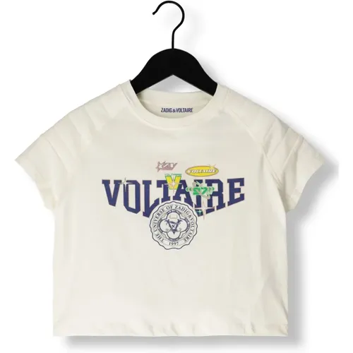 Ecru T-Shirt für Casual Chic Look - Zadig & Voltaire - Modalova