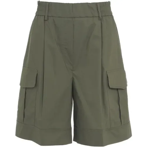 Cargo Taschen Shorts , Damen, Größe: XS - Kaos - Modalova