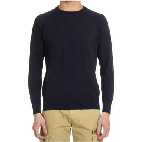 Round-neck Knitwear , male, Sizes: L, 2XL, XL - Aspesi - Modalova