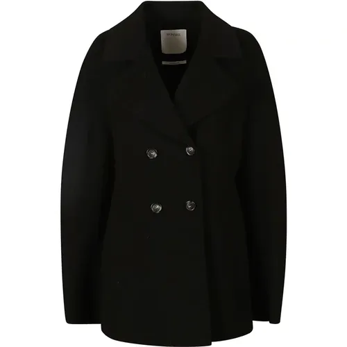 Luxuriöser Cashmere Blend Wrap Coat , Damen, Größe: S - SPORTMAX - Modalova