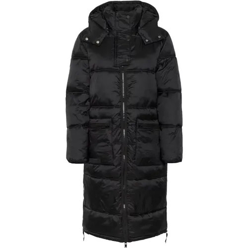 Gepolsterte Francessz Jacke Schwarz , Damen, Größe: M - Saint Tropez - Modalova