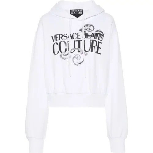 Sweatshirts , Damen, Größe: M - Versace Jeans Couture - Modalova
